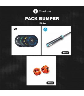 Bumper pack + free Olympic bar