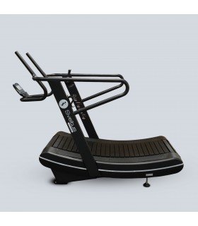 Curved treadmill