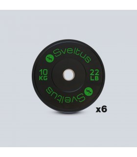 Pack disque training 10kg x6
