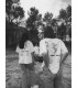 T-shirt oversize unisexe "HEARTBEAT"