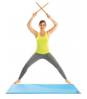 Fit stick fuchsia x2
