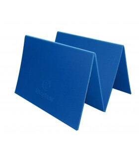 Blauwe mat 140x50 cm