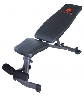 5-position weight bench