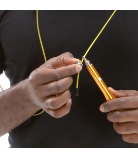 Aluminium skipping rope