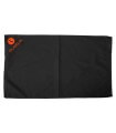 Serviette microfibre noir 130x80 cm x1