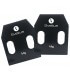 Steel plate with handles 4 kg x2