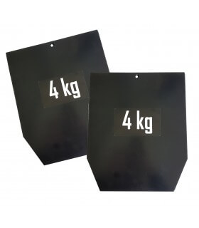 Steel plate for weighted vest pro 4 kg x2