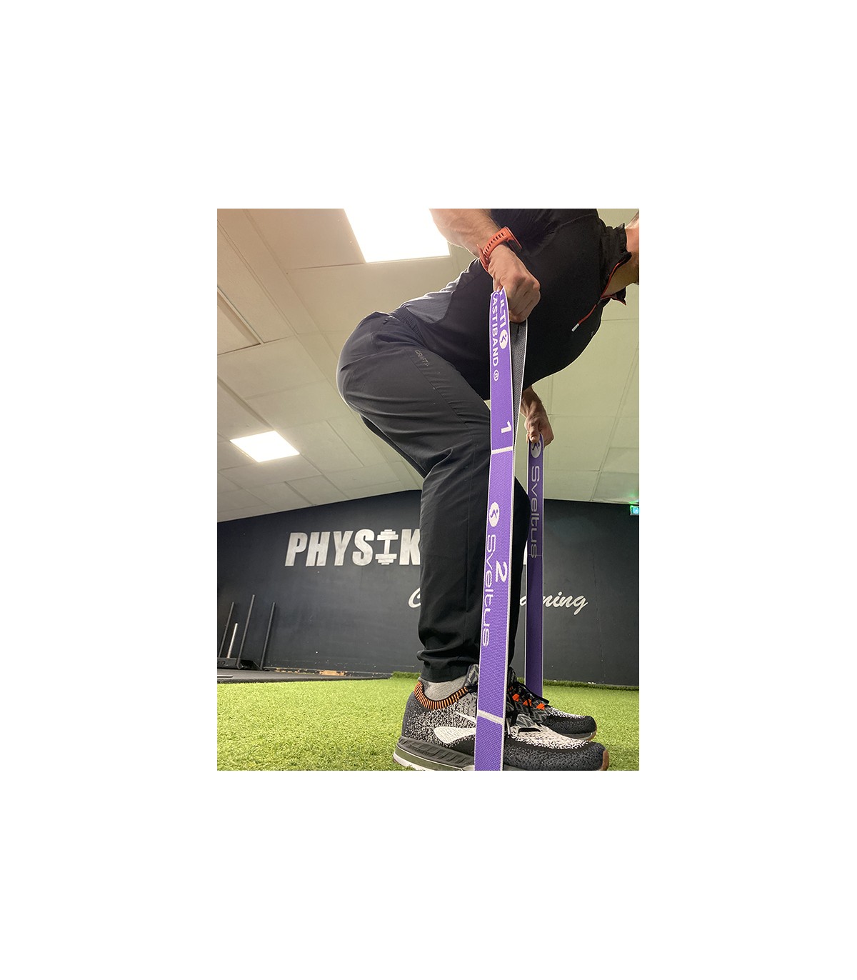 Multi Elastiband 15kg violett Elastisches Widerstandsband Multi Elastiband 15kg violett Elastisches Widerstandsband