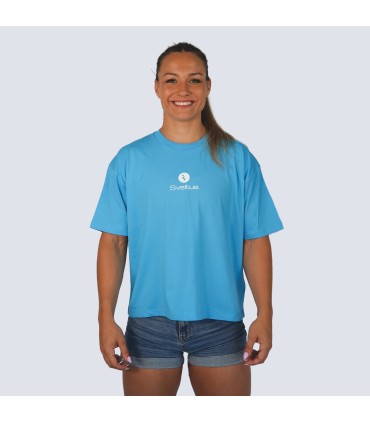 Maglietta oversize leggera da donna