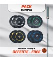 Bumper-Paket + kostenlose olympische Stange