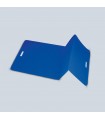 Tapis pliable bleu 140x60 cm