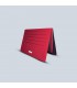 Alfombra plegable roja 140x60cm