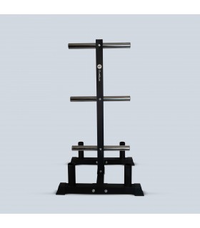 Olympic plates and bars rack