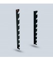Wall-mounted bar rack
