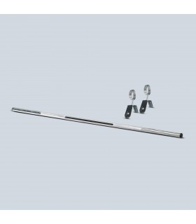 Steel bar + 2 disc stops