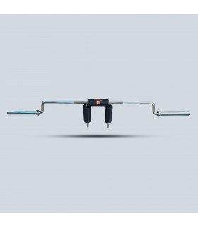 Veiligheidssquatstang 220 cm + 2 recordstops