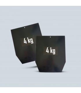 Placa de acero para chaleco profesional 4 kg x2