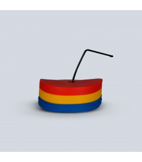 Set van 24 antislip kegels