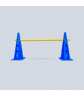 Set van 2 multifunctionele kegels + staaf