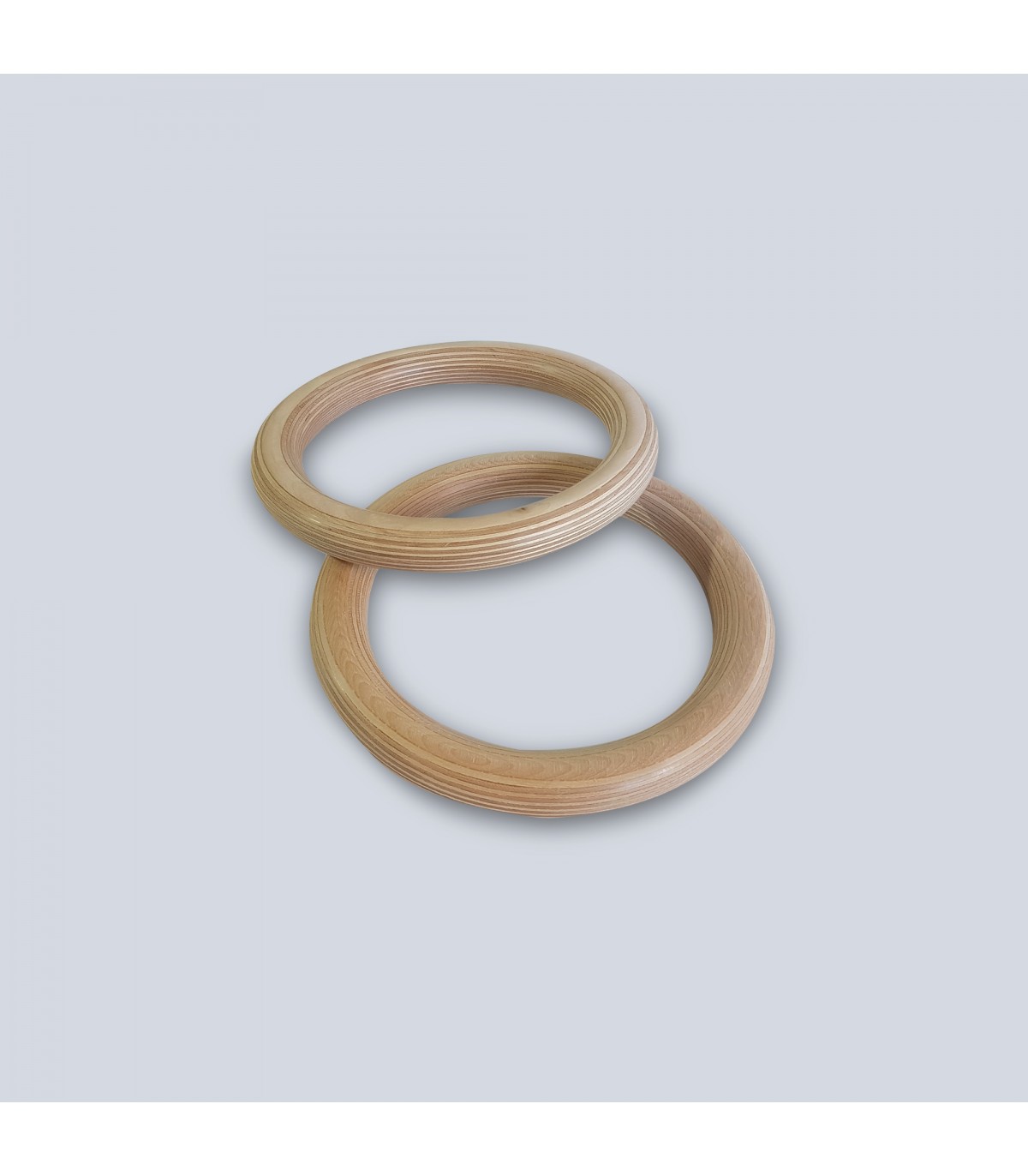 Sveltus Anelli In Legno Di Betulla Per Cross Training – Coppia Con Cinghie Regolabili 4m X 4cm