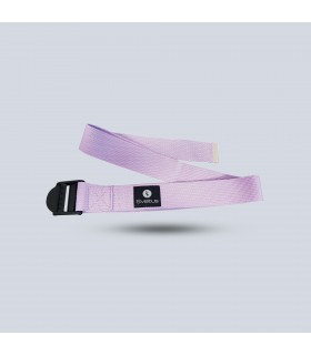 Sangle de yoga lilas fourreau