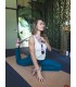 Yoga strap lilac sheath